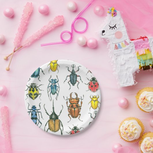 Beetles Papieren Bordje (Feest)