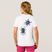 Beetles pixel art t-shirt (Achterkant volledig)