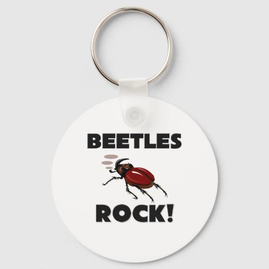 Beetles Rock Sleutelhanger (Voorkant)