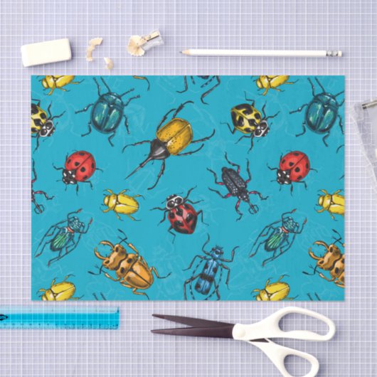 Beetles Tissuepapier (Craft)