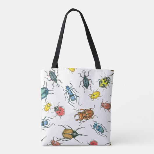 Beetles Tote Bag (Achterkant)