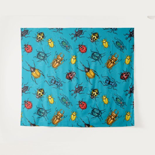 Beetles Wandkleed (Voorkant (horizontaal))