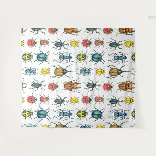 Beetles Wandkleed (Voorkant (horizontaal))