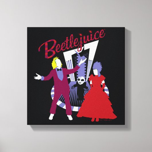 Beetlesap | Beetlesap en Lydia Weddenschap Canvas Afdruk (Voorkant)