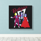 Beetlesap | Beetlesap en Lydia Weddenschap Canvas Afdruk (Insitu (Houten vloer))