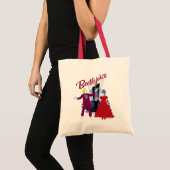 Beetlesap | Beetlesap en Lydia Weddenschap Tote Bag (Voorkant (product))