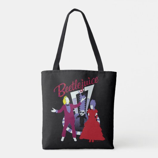 Beetlesap | Beetlesap en Lydia Weddenschap Tote Bag (Achterkant)