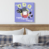 Beetlesap | Chibi Lydia "Strange and Unusual" Canvas Afdruk (Insitu (Slaapkamer))