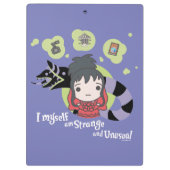 Beetlesap | Chibi Lydia "Strange and Unusual" Klembord (Achterkant)