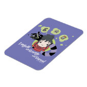 Beetlesap | Chibi Lydia "Strange and Unusual" Magneet (Linkerzijde)