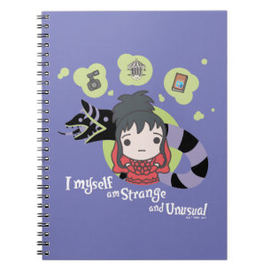 Beetlesap   Chibi Lydia "Strange and Unusual" Notitieboek