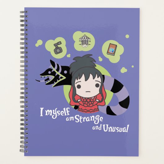Beetlesap | Chibi Lydia "Strange and Unusual" Planner (Voorkant)