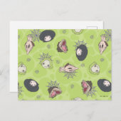 Beetlesap | Cute Chibi Toss Pattern Briefkaart (Voorkant / Achterkant)