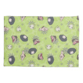 Beetlesap | Cute Chibi Toss Pattern Kussensloop (Achterkant)