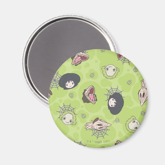 Beetlesap | Cute Chibi Toss Pattern Magneet (Voorkant / Achterkant)