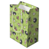 Beetlesap | Cute Chibi Toss Pattern Medium Cadeauzakje (Achterkant Gekanteld)