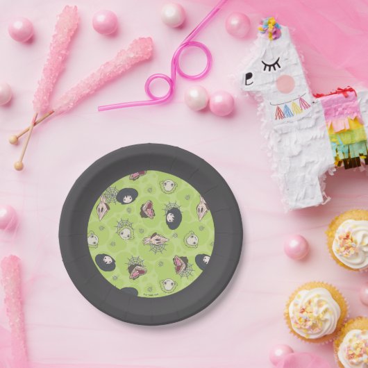 Beetlesap | Cute Chibi Toss Pattern Papieren Bordje (Feest)