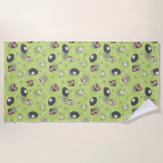 Beetlesap | Cute Chibi Toss Pattern Strandlaken (Voorkant)