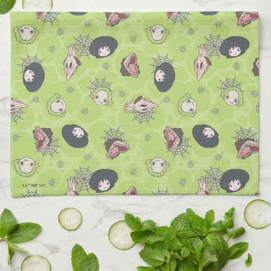 Beetlesap | Cute Chibi Toss Pattern Theedoek (Gevouwen)