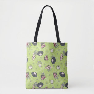 Beetlesap   Cute Chibi Toss Pattern Tote Bag