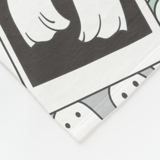 Beetlesap | Fotografie van Chibi Lydia Ghost Fleece Deken (Hoek)