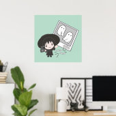 Beetlesap | Fotografie van Chibi Lydia Ghost Poster (Thuiskantoor)