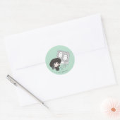 Beetlesap | Fotografie van Chibi Lydia Ghost Ronde Sticker (Envelop)