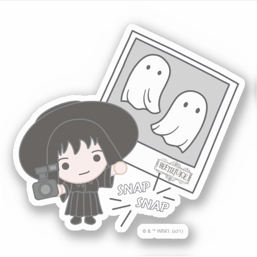 Beetlesap | Fotografie van Chibi Lydia Ghost Sticker (Voorkant)