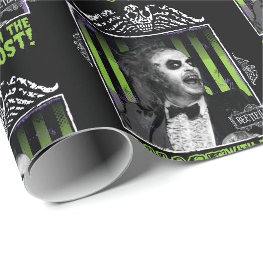 Beetlesap | "Ghost with the most"-portret Cadeaupapier (Rol Hoek)