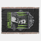 Beetlesap | "Ghost with the most"-portret Deken (Voorkant)