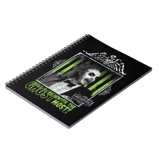 Beetlesap | "Ghost with the most"-portret Notitieboek (Linkerzijde)