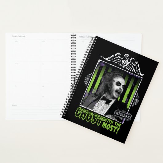 Beetlesap | "Ghost with the most"-portret Planner (Display)