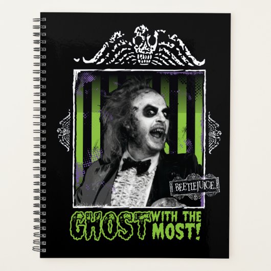 Beetlesap | "Ghost with the most"-portret Planner (Voorkant)