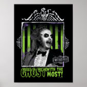 Beetlesap | "Ghost with the most"-portret Poster (Voorkant)