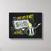 Beetlesap | "Ghost with the most"-selectiekader Canvas Afdruk (Voorkant)