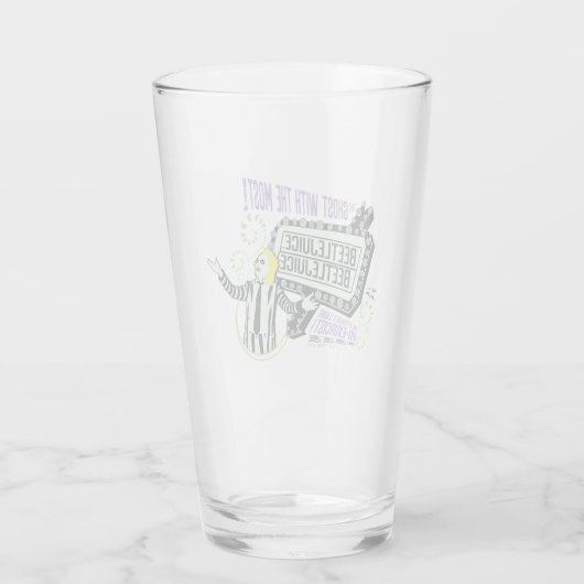 Beetlesap | "Ghost with the most"-selectiekader Glas (Achterkant)