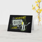 Beetlesap | "Ghost with the most"-selectiekader Kaart (Gele Bloem)