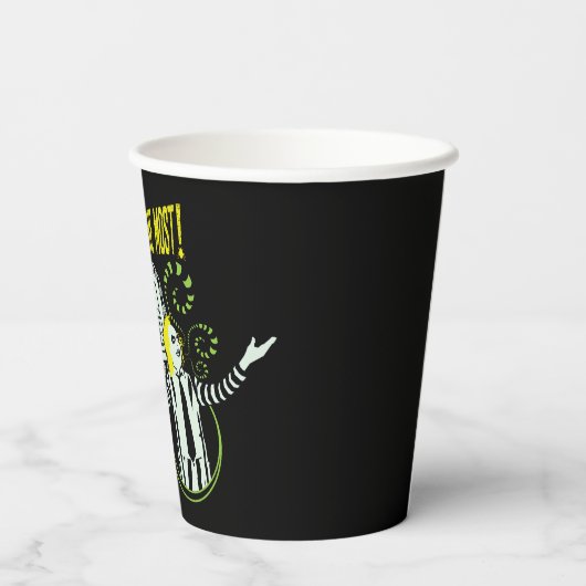 Beetlesap | "Ghost with the most"-selectiekader Papieren Bekers (Achterkant)