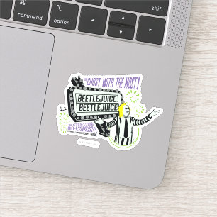 Beetlesap   "Ghost with the most"-selectiekader Sticker