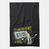 Beetlesap | "Ghost with the most"-selectiekader Theedoek (Verticaal)