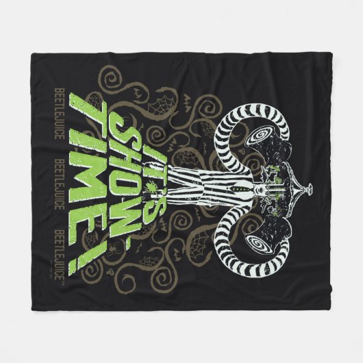 Beetlesap | Het is Show Tijd! Fleece Deken (Voorkant (Horizontaal))