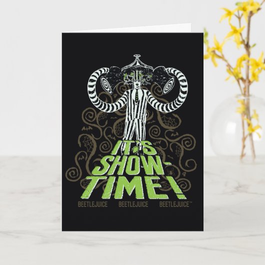 Beetlesap | Het is Show Tijd! Kaart (Gele Bloem)