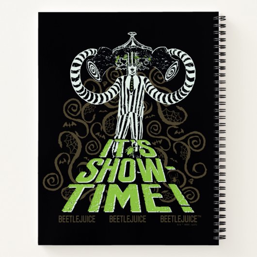 Beetlesap | Het is Show Tijd! Notitieboek (Achterkant)