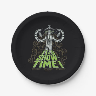 Beetlesap   Het is Show Tijd! Papieren Bordje