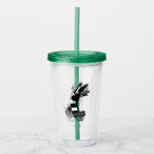 Beetlesap | Illustratie zandworm Acryl Drinkbeker (Voorkant)