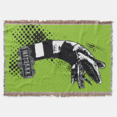 Beetlesap | Illustratie zandworm Deken (Voorkant)