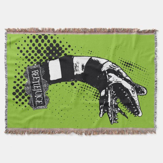 Beetlesap | Illustratie zandworm Deken (Voorkant)