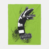 Beetlesap | Illustratie zandworm Fleece Deken (Voorkant)