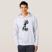 Beetlesap | Illustratie zandworm Hoodie (Voorkant volledig)