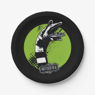 Beetlesap Illustratie zandworm Papieren Bordje